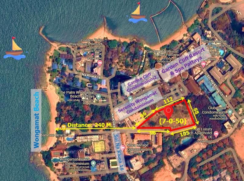 For SaleLandPattaya, Bangsaen, Chonburi : Land For Sale in Bang Lamung, Chon Buri 7-0-50 rai