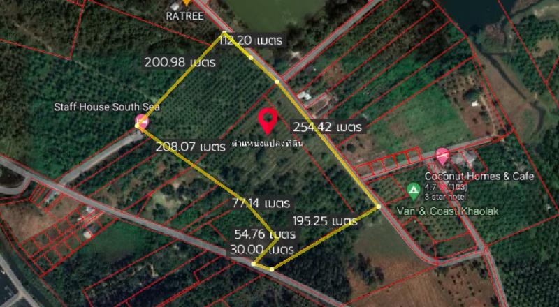 For SaleLandPhangnga : Land For Sale in Takua Pa, Phangnga 49-1-35 rai