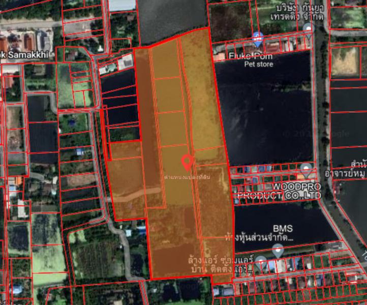 For SaleLandNonthaburi, Bang Yai, Bangbuathong : Land For Sale in Bang Bua Thong, Nonthaburi Land size 47-2-51.3 rai