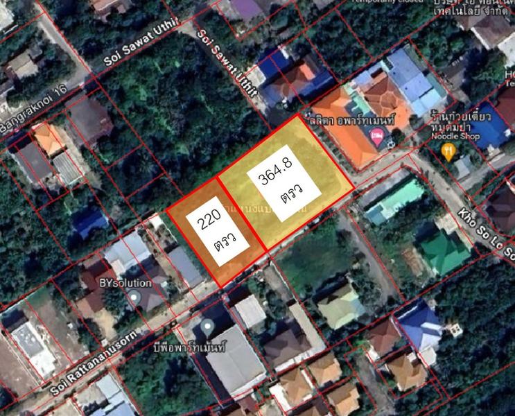 For SaleLandNonthaburi, Bang Yai, Bangbuathong : Land For Sale in Mueang Nonthaburi, Nonthaburi 1-1-84.8 rai