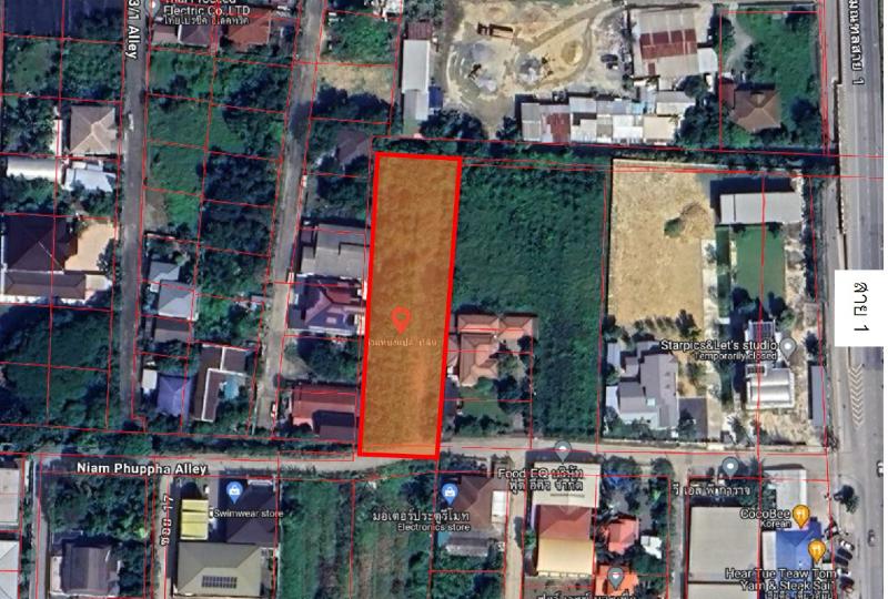 For SaleLandPinklao, Charansanitwong : Land For Sale in Taling Chan, Bangkok 1-1-90.8 rai