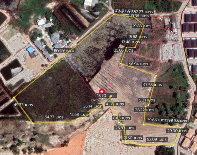 For SaleLandPattaya, Bangsaen, Chonburi : Land For Sale in Mueang Chon Buri, Chon Buri Land size 14-0-73.0 rai