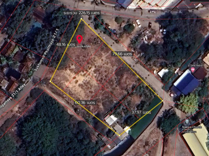 For SaleLandPattaya, Bangsaen, Chonburi : Land For Sale in Bang Lamung, Chon Buri 2-0-40 rai