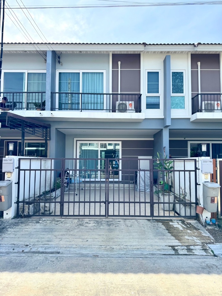 For SaleHouseNawamin, Ramindra : The best Price! 2-Storey Townhouse for Sale in Supalai Bella Wongwean - Ramintra, 18.7 Sq.Wah, 3 bedrooms, 2 bathrooms, 2 parking Potential location, can enter and exit many routes, close to the expressway