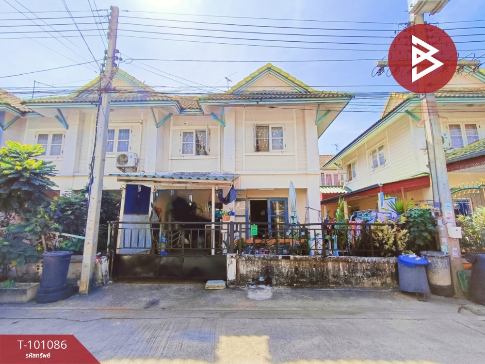 For SaleTownhousePathum Thani,Rangsit, Thammasat : Townhouse for sale, Pruksa B Village, Rangsit-Khlong 3, Pathum Thani