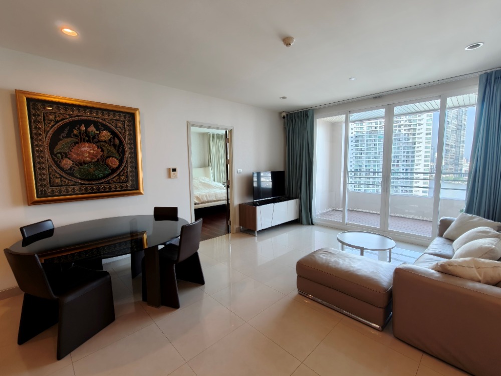 ขายคอนโดวงเวียนใหญ่ เจริญนคร : ขาย Watermark Building A_River, 105.21 sqm view 2 Bed 2 Bath