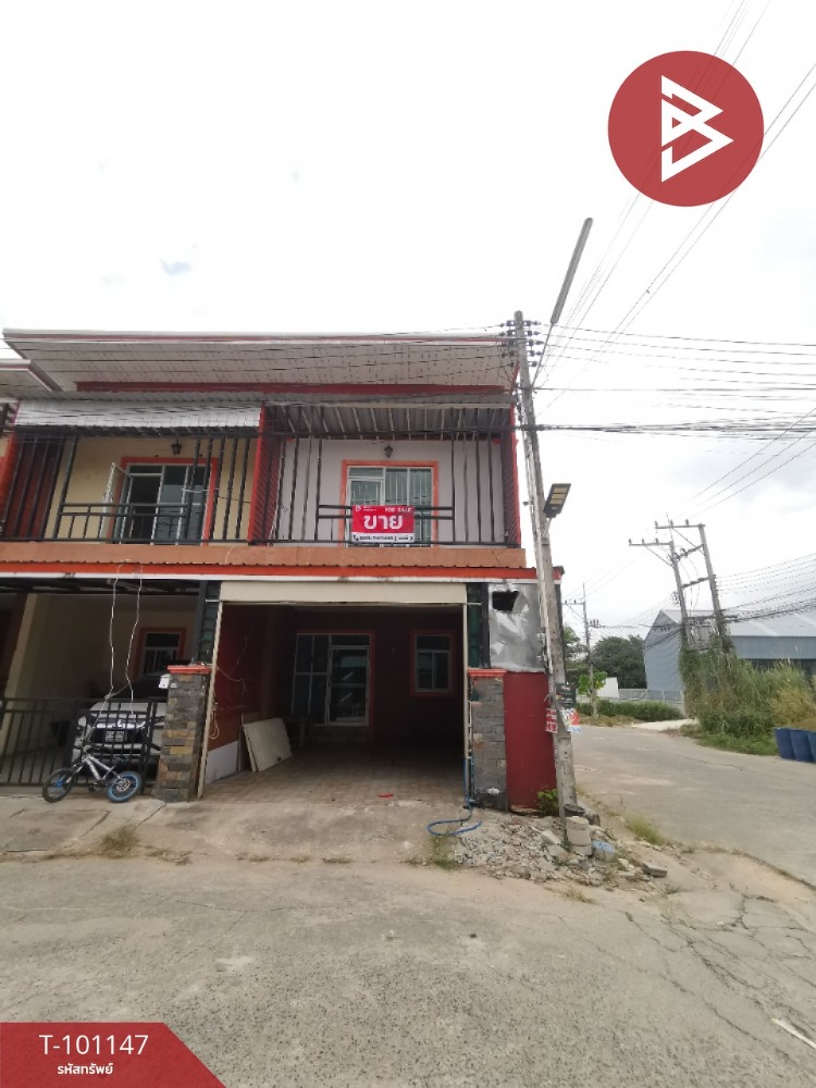 For SaleTownhousePattaya, Bangsaen, Chonburi : Townhouse for sale, Theprathanporn9 Village, Sriracha, Chonburi