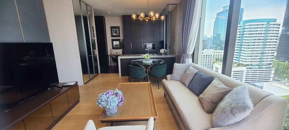 ให้เช่าคอนโดวิทยุ ชิดลม หลังสวน : 🌿✨28 Chidlom | 2Beds 2Baths | Rental 85,000 Baht✨🌿