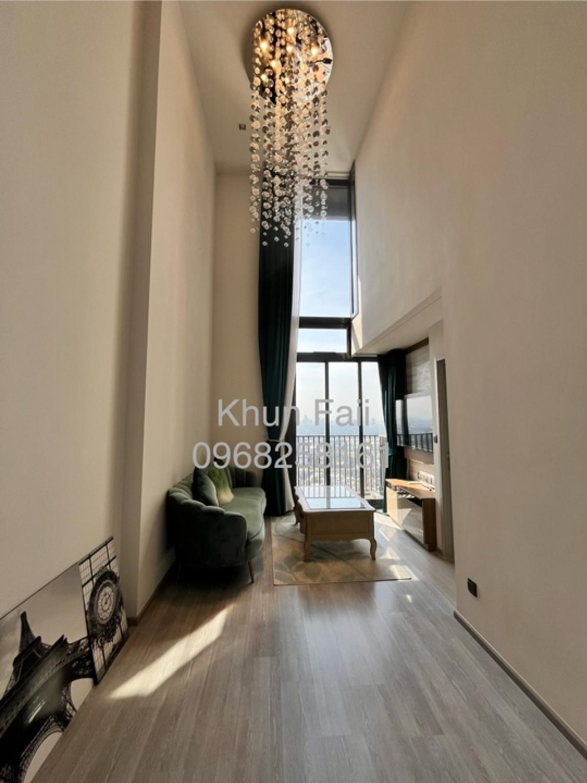 For RentCondoOnnut, Udomsuk : ✨Condo for rent The Line Sukhumvit 101 | 1 bedroom, 1 bathroom | High view, 35th floor, near BTS Punnawithi only 250 m. ✨