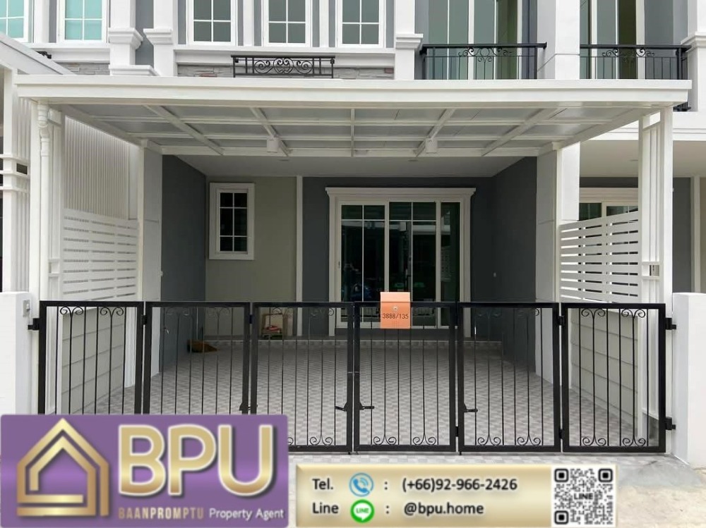 For RentHouseSamut Prakan,Samrong : ** 4 Bedrooms Townhome for Rent ** Golden Neo Sukhumvit-Lasalle