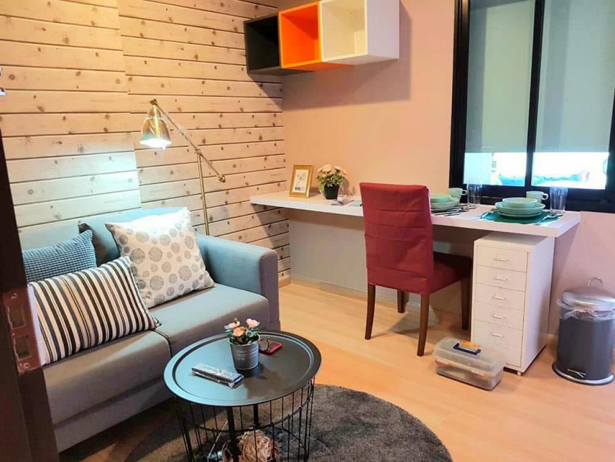 For RentCondoOnnut, Udomsuk : For rent: Chateau In Town Sukhumvit (Chateau In Town Sukhumvit64/1) 8th floor/Soi Sukhumvit64/1, next to BTS Punnawithi 250 m. Move in with just one bag. Photos taken from the actual location. Size 28 sq m. (with balcony). Fully furnished and equipped wit