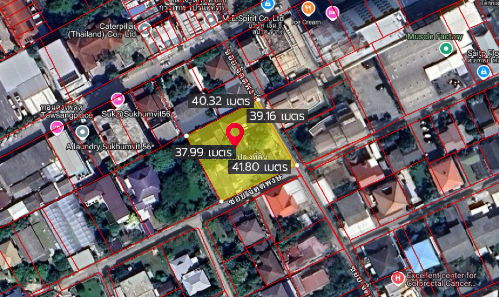 For SaleLandSukhumvit, Asoke, Thonglor : Land with Building Soi Sukhumvit 56 / 414 Square Wa (FOR SALE) PUY463