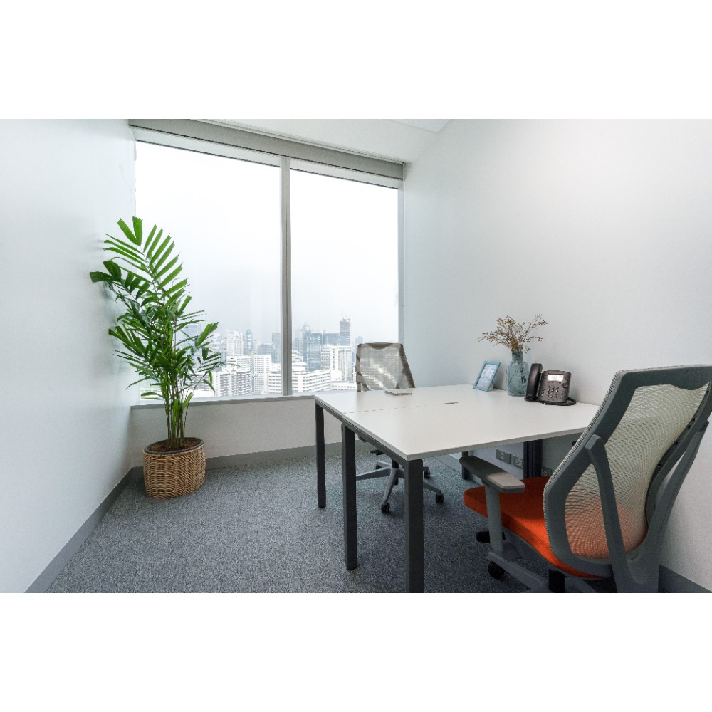 For RentOfficeSiam Paragon ,Chulalongkorn,Samyan : 24/7 access to designer office space for 1 person in Spaces Chamchuri Square