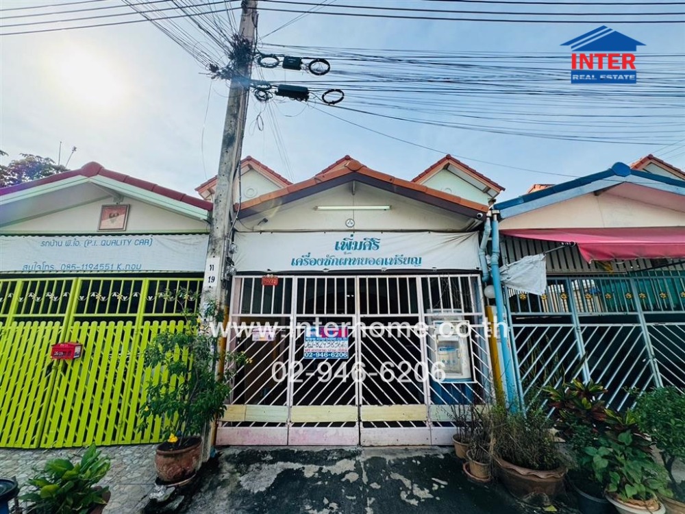 For SaleTownhouseBang kae, Phetkasem : 2-storey townhouse, 23.6 sq.w., Arunthong Village 2, Petchkasem 69, Soi Petchkasem 69, Petchkasem Road, Khlong Phasi Charoen Road, North side, Nong Khaem District, Bangkok