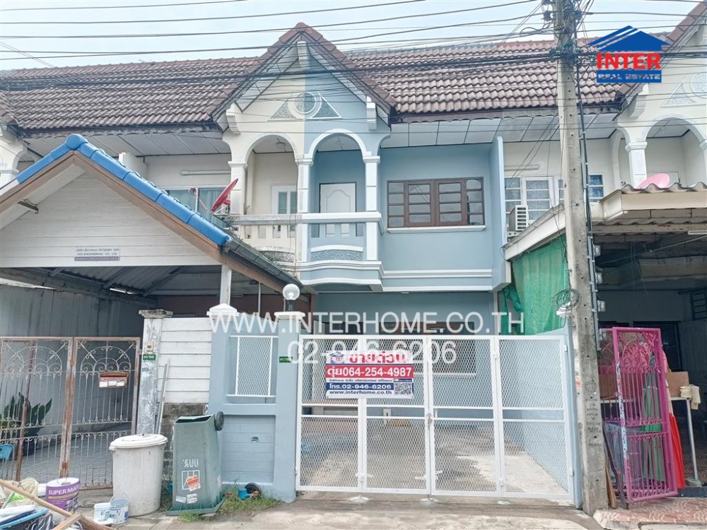 For SaleTownhouseEakachai, Bang Bon : 2-storey townhouse, 21.9 sq.w., Sena Villa Village 8, Soi Phraya Suren 42, Khubon Road, Phraya Suren Road, Min Buri District, Bangkok