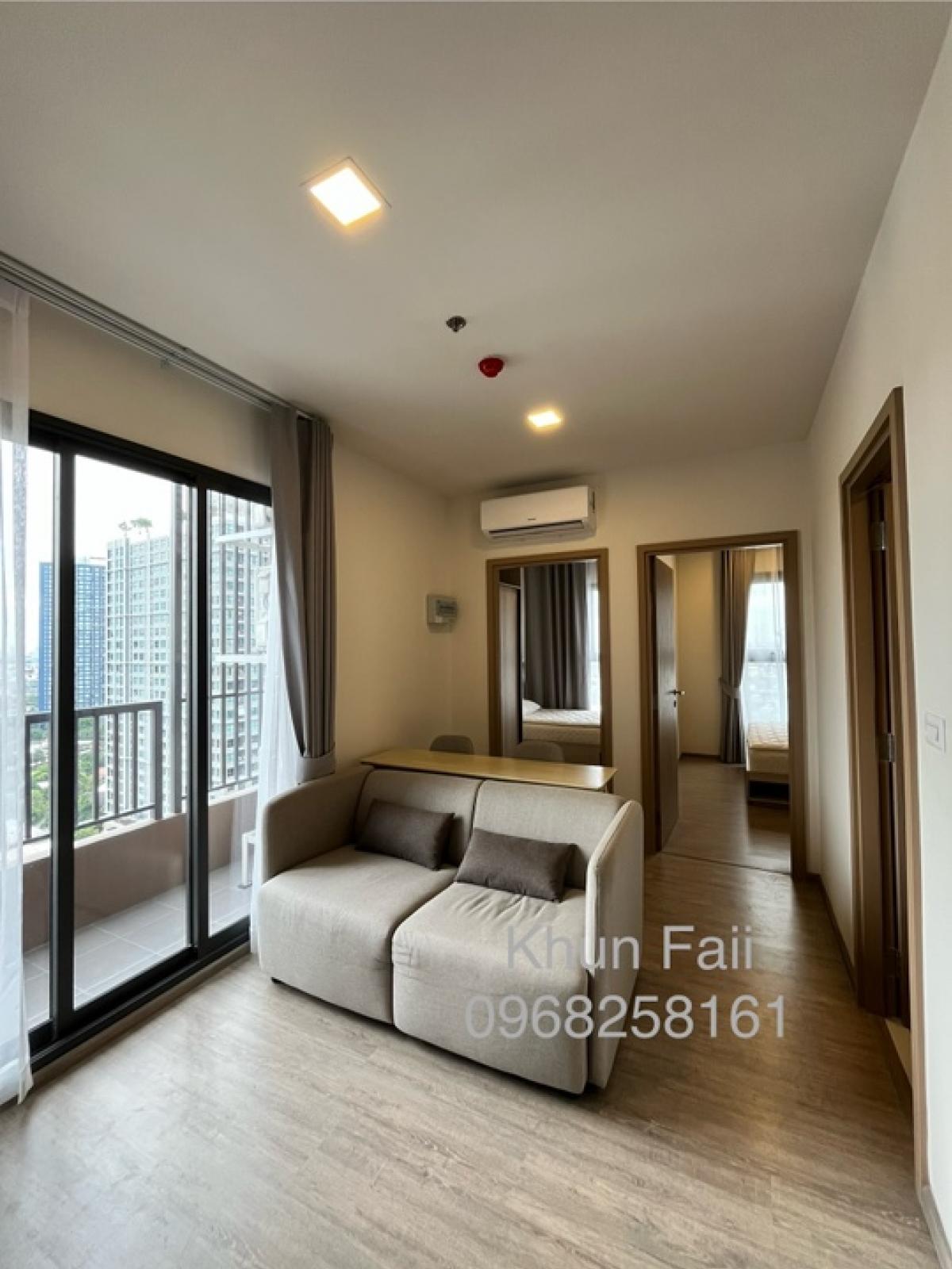 For RentCondoOnnut, Udomsuk : Ready-to-move-in condo NIA By Sansiri, near BTS and famous shopping malls