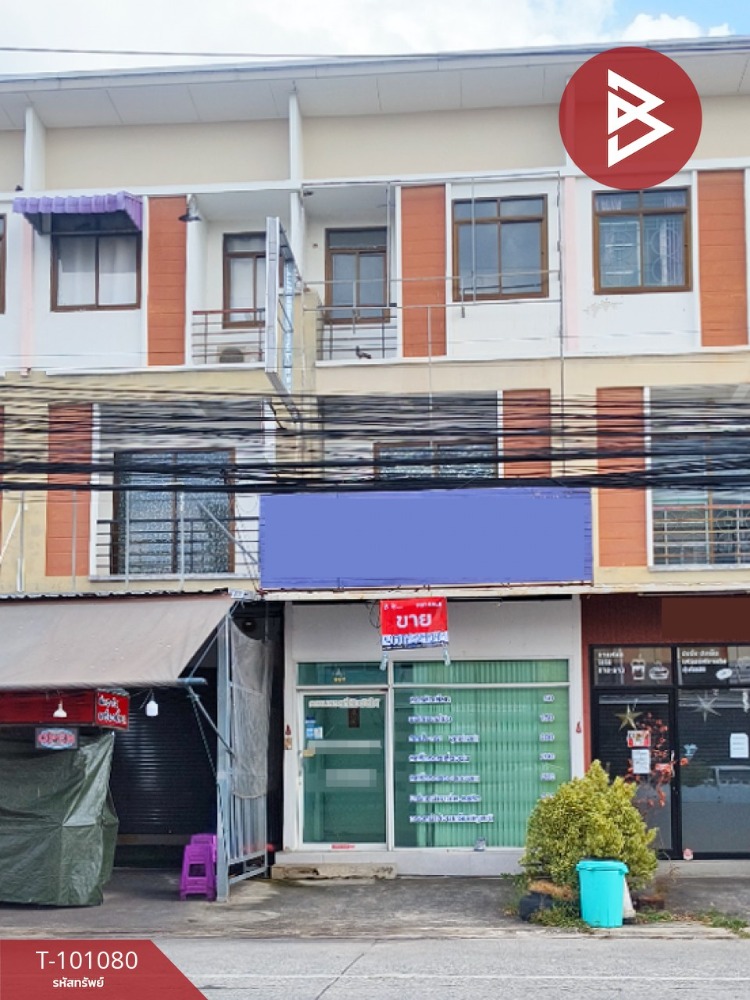 For SaleShop HousePattaya, Bangsaen, Chonburi : Commercial building for sale, Family City Home Village 2 (Family City Home 2), Chonburi