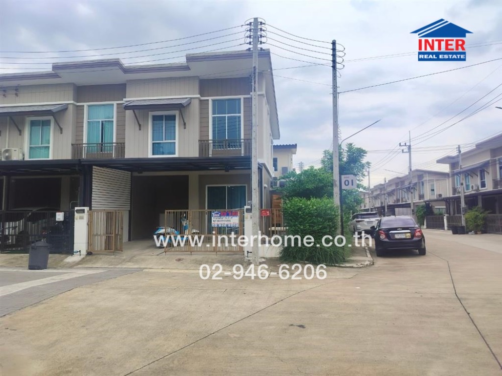 For SaleHousePathum Thani,Rangsit, Thammasat : 2-storey detached house, 26.9 sq m., Pruksa Ville Village 106, Rangsit, Khlong Song, Rangsit-Nakhon Nayok Road, Lam Luk Ka, Pathum Thani