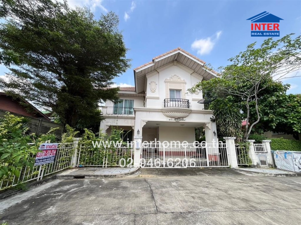 For SaleHouseRama5, Ratchapruek, Bangkruai : 2-storey detached house, 64.3 sq.w., Prinyada Light Village, Rama 5, Ratchaphruek Road, Nakhon In Road, Mueang Nonthaburi, Nonthaburi