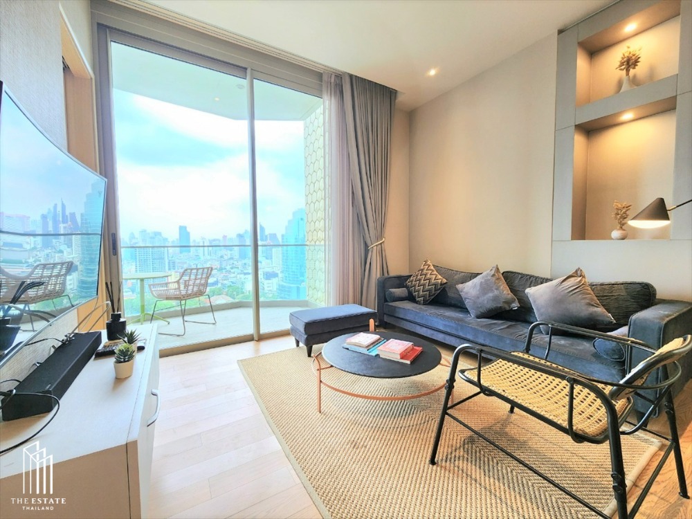 For RentCondoWongwianyai, Charoennakor : For rent Magnolias Waterfront Residences, fully furnished room, ready to move in, 78.56 sq.m., 1 bedroom @75,000 Baht