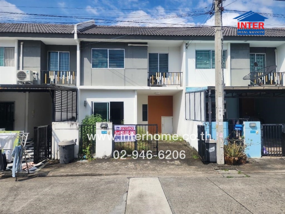 For SaleTownhouseBang kae, Phetkasem : 2-storey townhouse, 17.4 sq.w., Pruksa Village 84/1, Petchkasem 63-Ring Road, Soi Petchkasem 63, Kanchanaphisek Road 3 (Soi Saksit Alloy), Bang Khae District, Bangkok