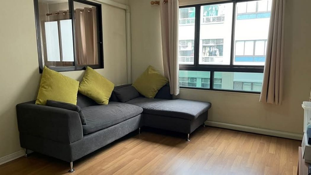 For RentCondoRama3 (Riverside),Satupadit : Condo for rent, Lumpini Place Rama 3, Charoen Krung, 7th floor, Building B, Room 103/94, size 35.12 sq m.  Rent price​ 10,000 baht/month,