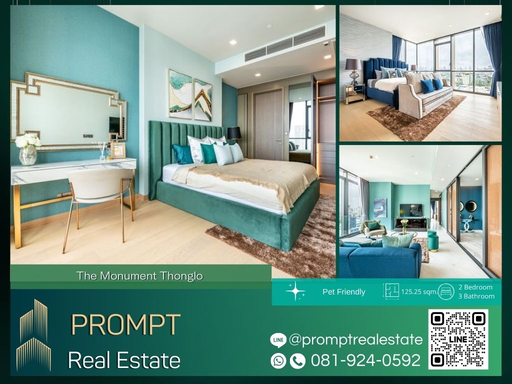 For RentCondoSukhumvit, Asoke, Thonglor : ST13043 - The Monument Thonglo :  เดอะ โมนูเมนต์ ทองหล่อ - Pet Friendly