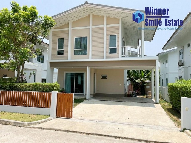 For SaleHouseBangna, Bearing, Lasalle : Single house for sale, Kanasiri Bangna, in Soi ABAC Bangna, very new, this phase