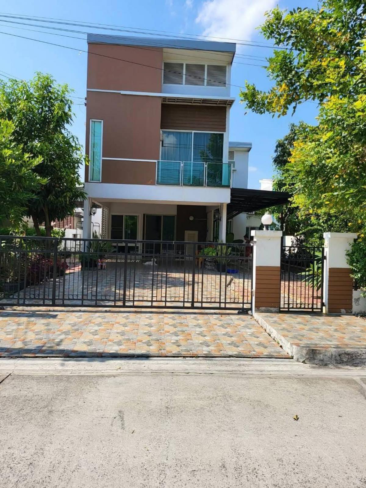 ให้เช่าบ้านลาดกระบัง สุวรรณภูมิ : 🔥🔥House for rent Home Place The Park Wongwaen - Rama 9 🔥🔥 Near Airport