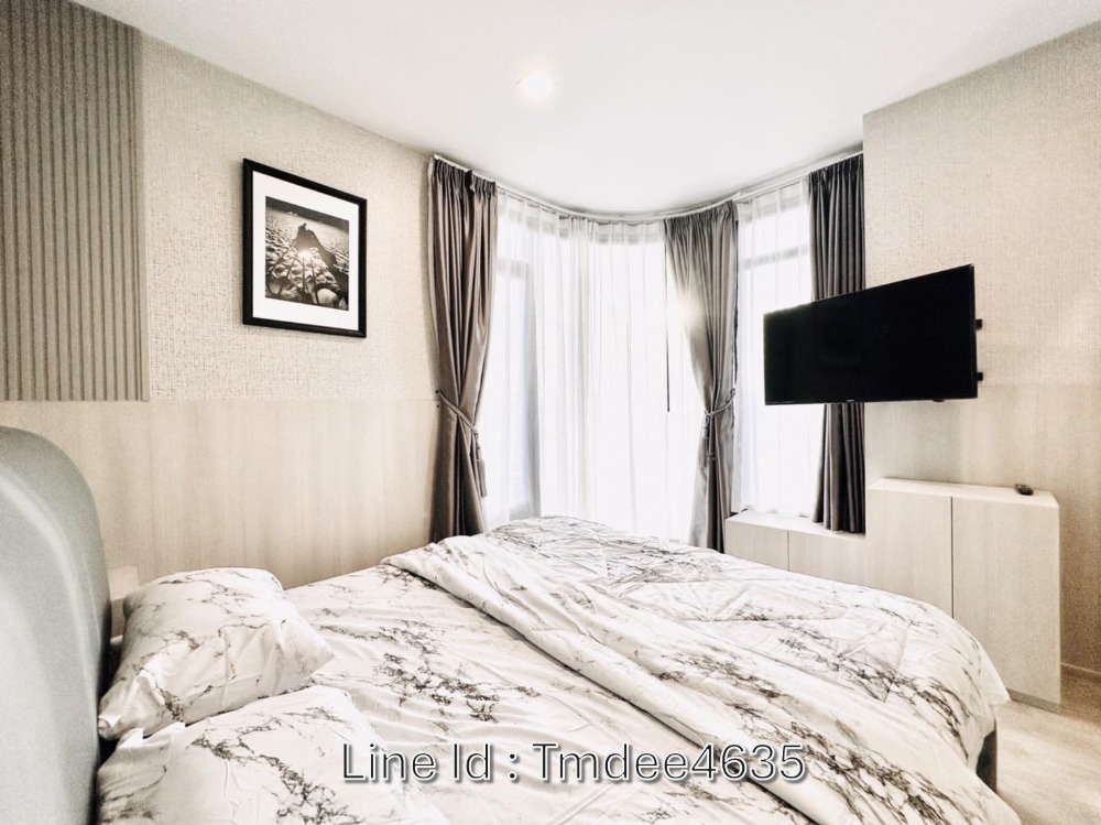 For RentCondoRama9, Petchburi, RCA : 🎈 Vacant and ready to move in, Condo The Tree Phatthanakan - Ekkamai, size 56 sq m., 2 bedrooms, 2 bathrooms 👉30,000 / month