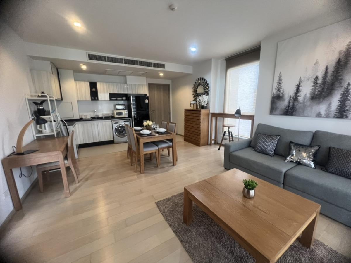 For RentCondoSukhumvit, Asoke, Thonglor : ✅Condo For Rent📍HQ @ThonglorSize 57 sq.m. 1 bed 1 bath, Fl.12A