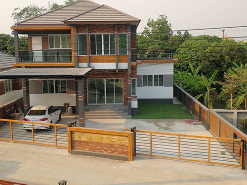 For RentHouseChiang Mai : A house for rent near by 10 min to HomePro Sansai, No.11H520