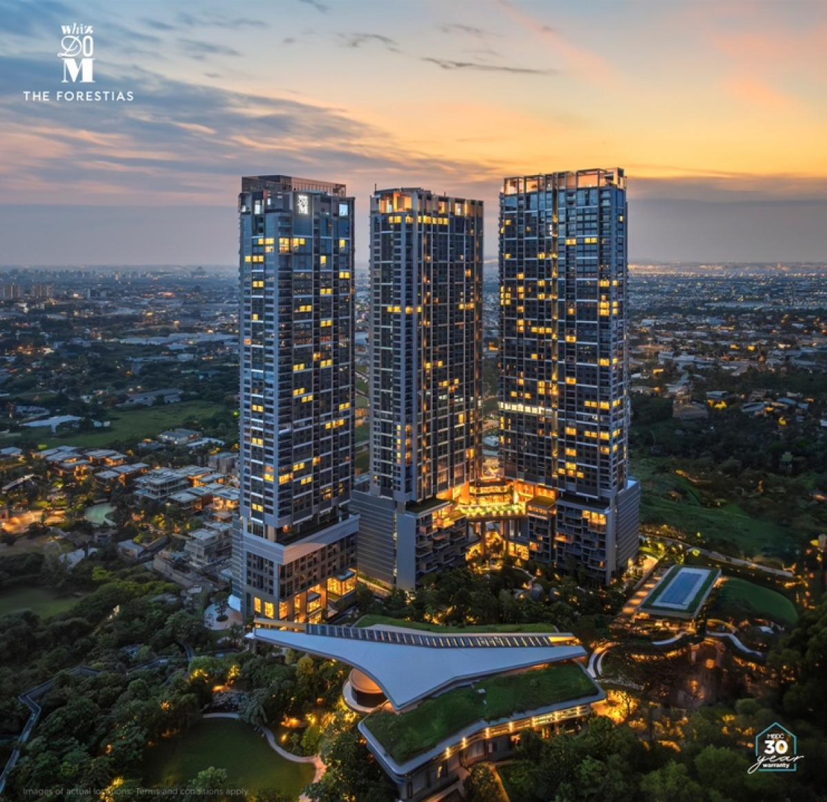 ขายคอนโดบางนา แบริ่ง ลาซาล : Whizdom The Forestias Petopia | 1Bed 35.30 Sq.m. Price : 6,680,000 | 📞0659826412/ Line: chatt.06