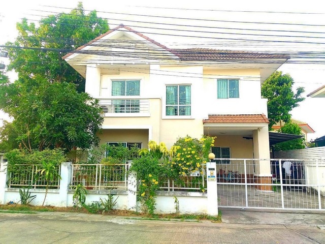 For RentHouseMin Buri, Romklao : 2-storey detached house for rent, Lancio Ramkhamhaeng - Krungthep Kreetha (Soi Mistine), Keha Romklao 64, Lat Krabang