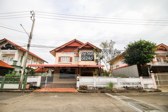 For SaleHouseNonthaburi, Bang Yai, Bangbuathong : Single house for sale, Pruksa Garden Home 2 Village, Bang Yai, Soi Wat Phra Ngoen, 79.5 sq m, extended, has a bedroom downstairs, on the main road