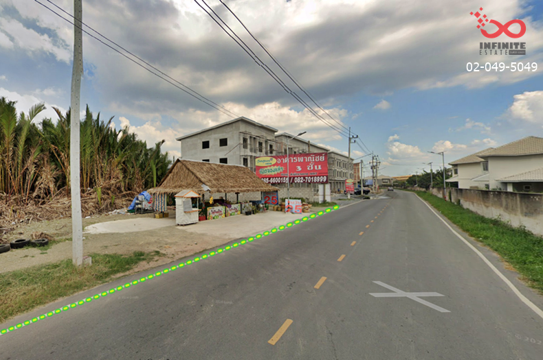 For SaleLandMahachai Samut Sakhon : Land for sale, 3 rai 79 square wa, next to the alley road, opposite Wisesuk Nakhon Village.