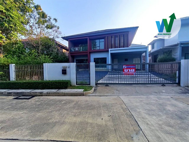 For SaleHousePathum Thani,Rangsit, Thammasat : Single house Burasiri Rangsit (Burasiri Rangsit), Pathum Thani, urgent sale