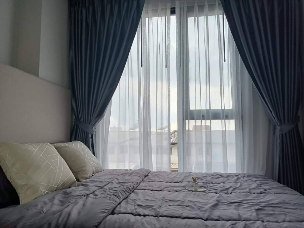 For RentCondoThaphra, Talat Phlu, Wutthakat : 🔥For rent: The Privacy Thaphra Interchange - Vacant room now available, fully furnished, very comfortable, near MRT Tha Phra 🔥