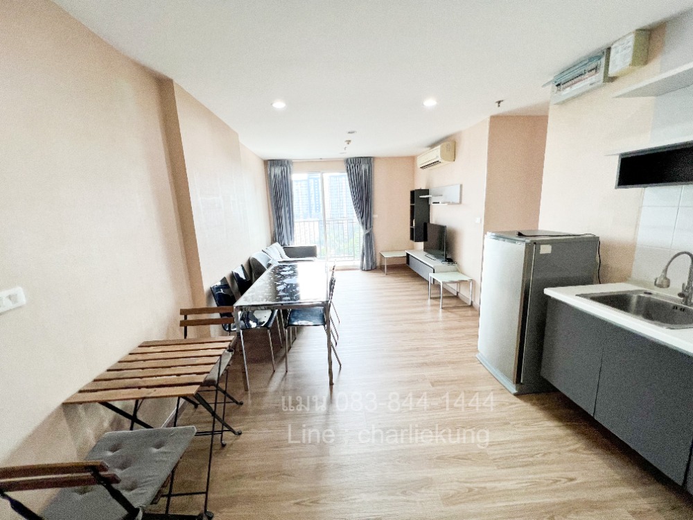 For SaleCondoOnnut, Udomsuk : ✅ Urgent Sale! The Base Sukhumvit 77 2 Bedrooms 2 Bathrooms 57.38 Sq.M., 12th+ & 14th+ Floor Cornor Unit with Canal View, Fully Furnished ✅ Starts at THB 5,290,000!