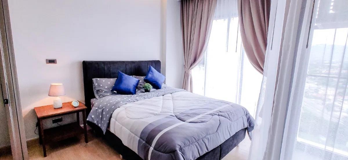 For RentCondoPattaya, Bangsaen, Chonburi : Condo for rent, Infinity One Chonburi 🏝️ Infinity One Chonburi 11,000 baht per month 💵 Beautifully decorated room, ready to move in