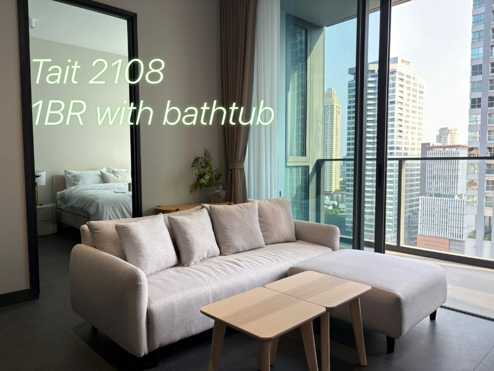 For RentCondoSathorn, Narathiwat : Sathorn Luxury 1 bedroom bathtub Condo for rent ให้เช่าคอนโดหรู 1 ห้องนอน อ่างอาบน้ำ สาธร 沙吞豪宅1房浴缸公寓出租