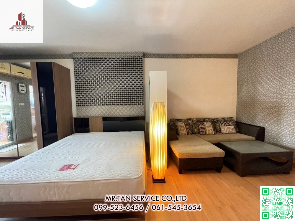 For RentCondoPattanakan, Srinakarin : ✨Condo for rent Supalai Park Srinakarin, studio room, fully furnished, next to the BTS✨