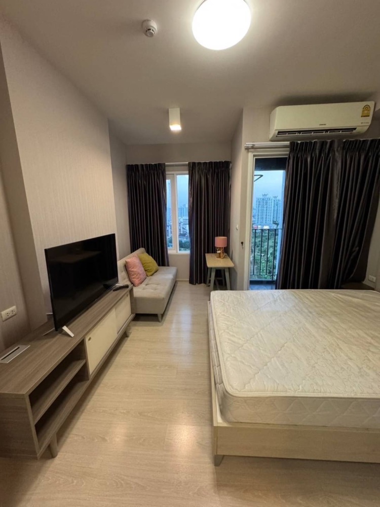 For RentCondoRatchadapisek, Huaikwang, Suttisan : Condo for rent: Chapter One Eco, fully furnished condo, ready to move in, near MRT Huai Khwang! !