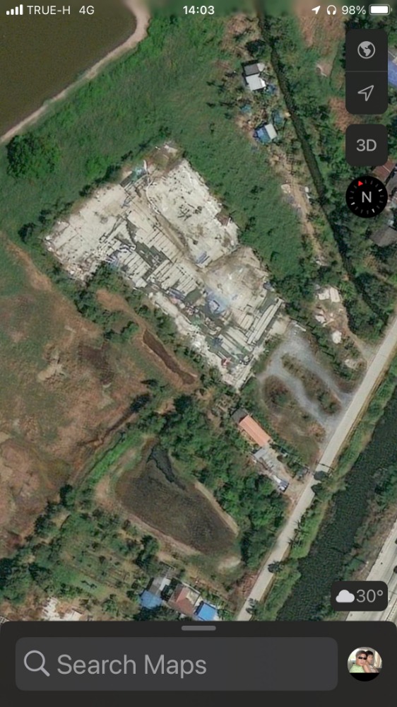 For SaleLandChachoengsao : Land for sale in Bang Pakong, 3-way intersection outside Bang Pakong, located on the intersection between❗️Bangna-Trad Road and❗️Sukhumvit Road❗️4 rai 2 ngan 85 sq m.