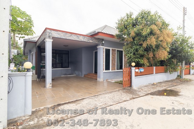 For SaleHouseCha-am Phetchaburi : Single house for sale, Chachapee Village, Bo Talak Road, Cha-am, Phetchaburi, cheapest price in the project