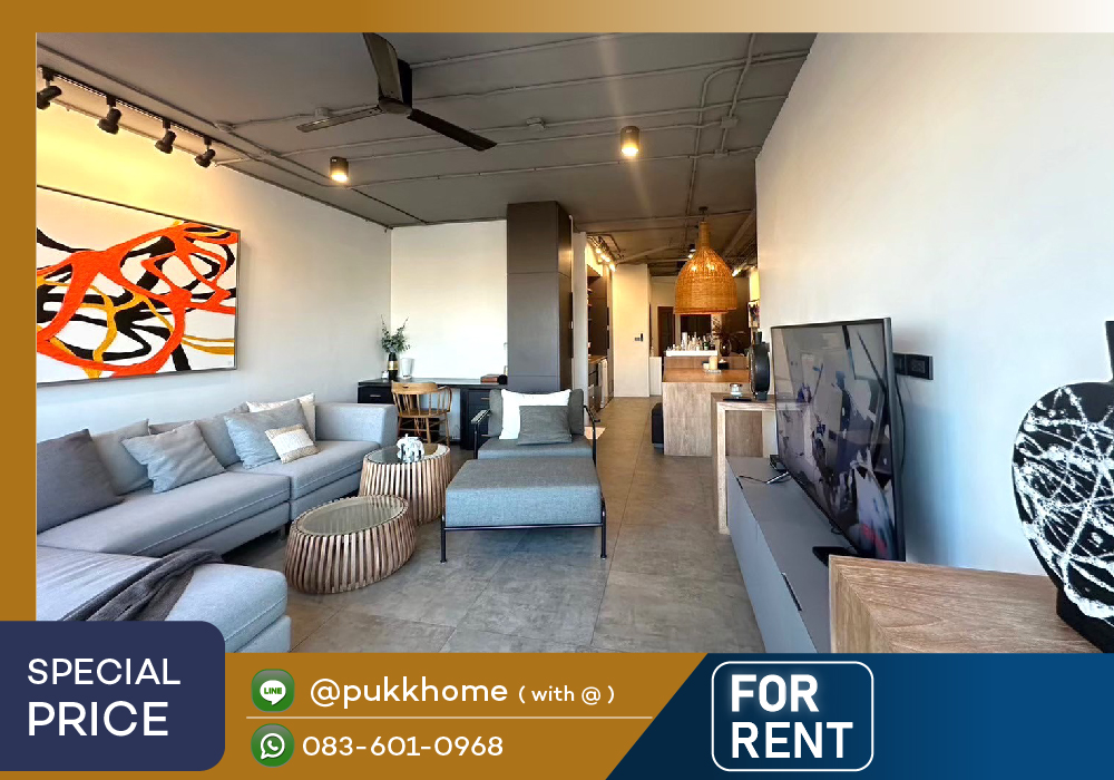 For RentCondoBangna, Bearing, Lasalle : Spacious room 8.1 sq m., high floor, beautiful view, beautifully decorated ✨ Only 30,000 baht/month 📞 Line : @pukkhome (with @)