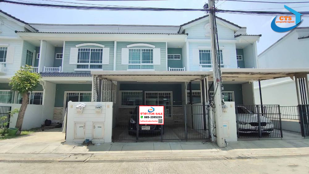 For SaleTownhouseBangna, Bearing, Lasalle : For sale/rent: Townhome, beautiful house ready to move in, Villaggio Bangna