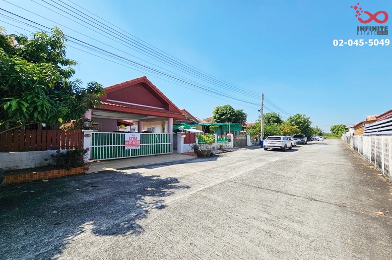 For SaleHouseMin Buri, Romklao : Single-storey detached house for sale, Prim Suwinthara Village, 51 square wah, Suwinthawong Road, Chachoengsao