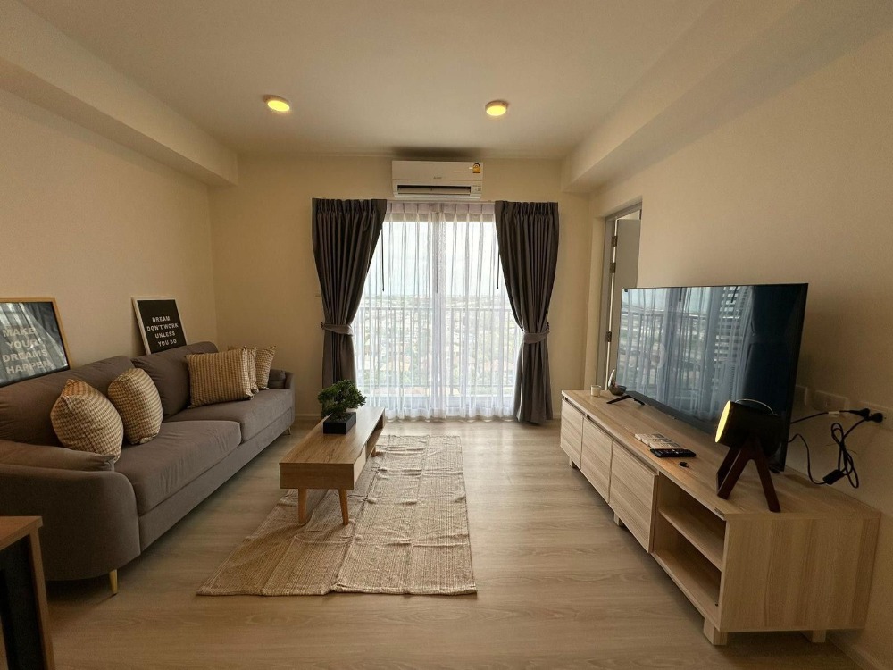 ให้เช่าคอนโดบางนา แบริ่ง ลาซาล : ⛵ Condo For Rent 2 Bedroom : A Space Mega 2 : เอ สเปซ เมกา 2 ติดห้างใหญ่ Mega บางนา  LINE: @Condo52  (WL-02)