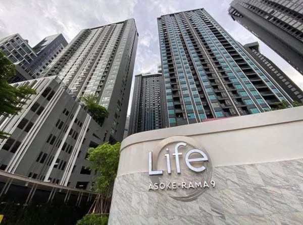 For SaleCondoRama9, Petchburi, RCA : Property code Bh0651 Life Asoke Rama 9, room size 32.8 sq m., 1 bedroom, 1 bathroom, 7th floor